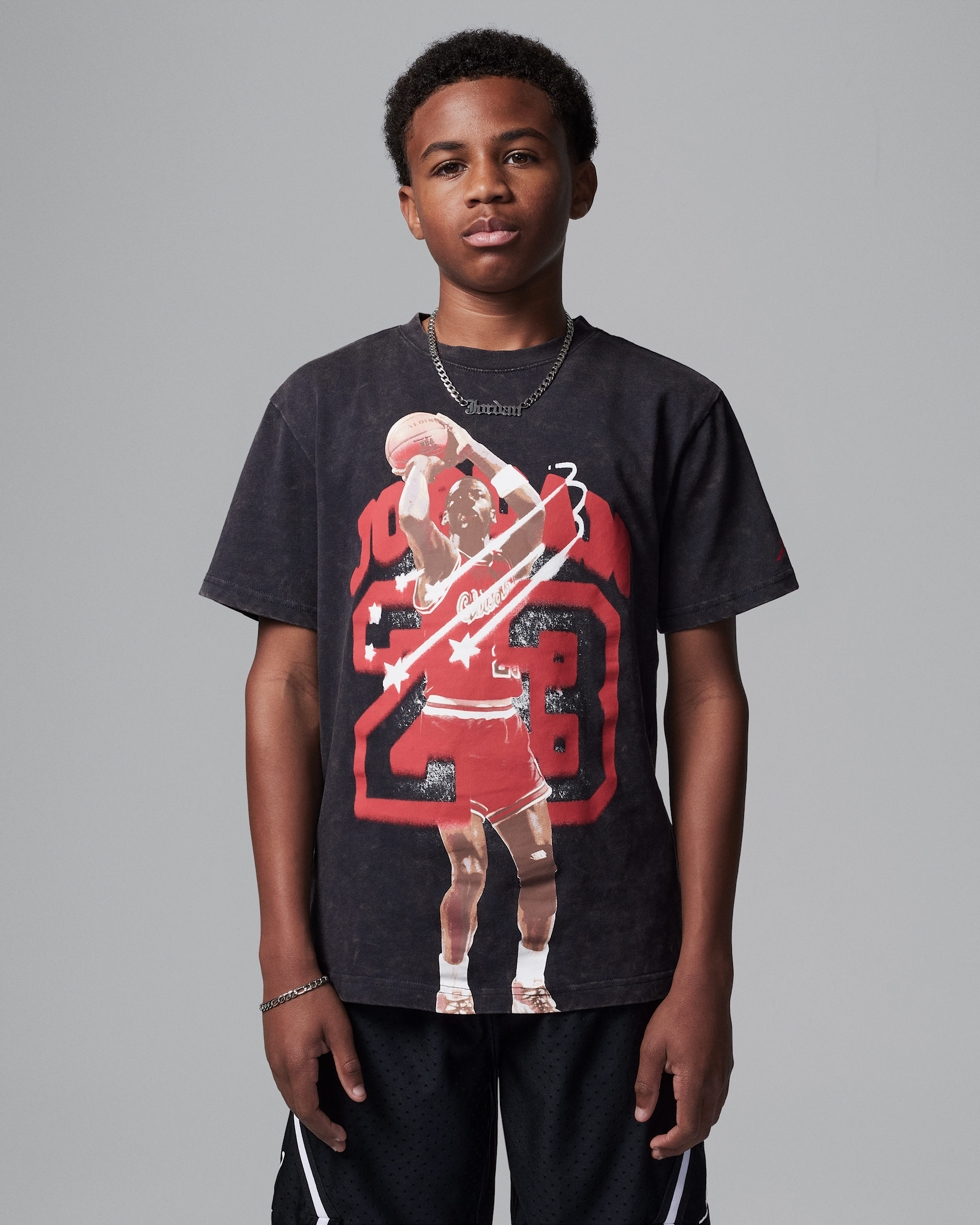 Jordan Big Kids' 40th Anniversary T-Shirt. Nike JP